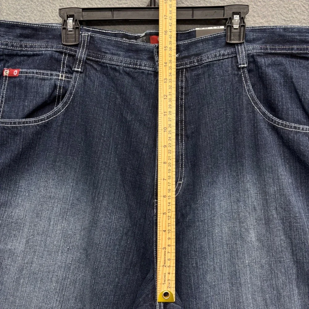 Southpole Mens Red Tab Baggy Jeans 42x34 (Actual 42x33) Y2K Streetwear Deadstock